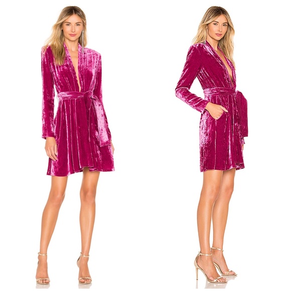 A.L.C. Dresses & Skirts - A.L.C. Kiera Crushed Velvet Minidress